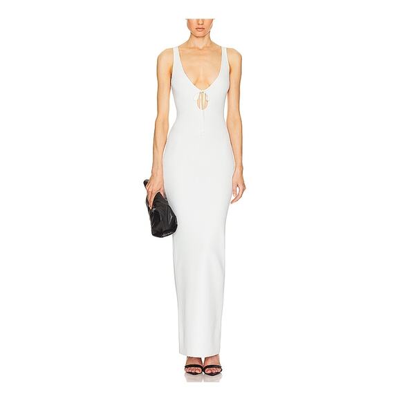 Helsa 'Teva' White Knit Dress Size M